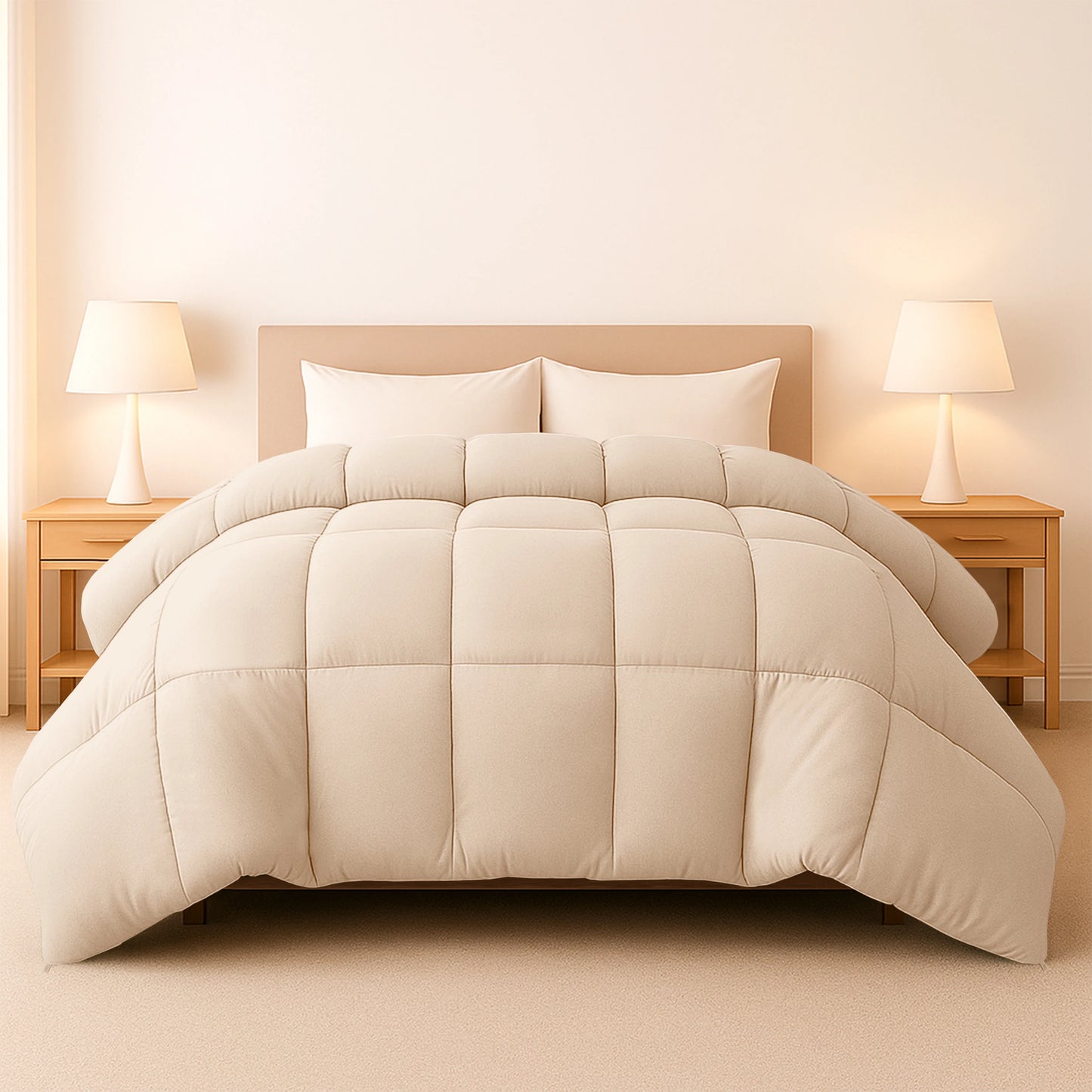 Comforter Soft and Cozy Bedding, 102" x 90"