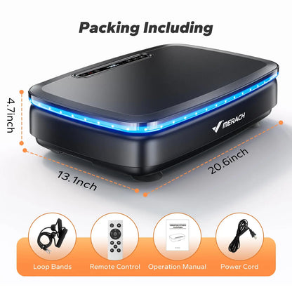 Vibration Plate Exercise Machine with Light
