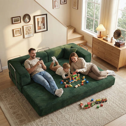79' Futon Sofa Bed Convertible Couch