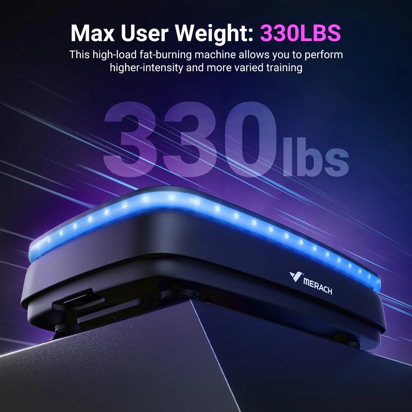 Vibration Plate Exercise Machine with Light
