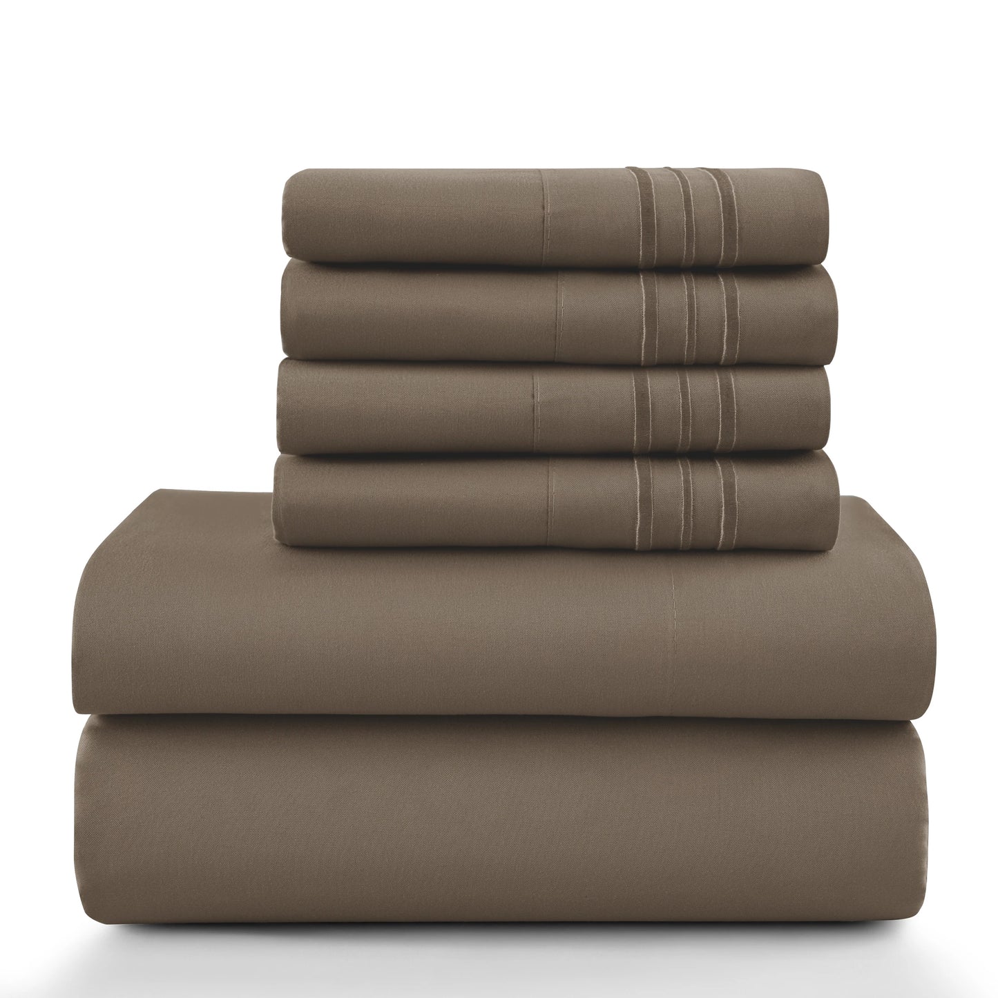 6 Piece Ultra-Soft Microfiber Bed Sheets