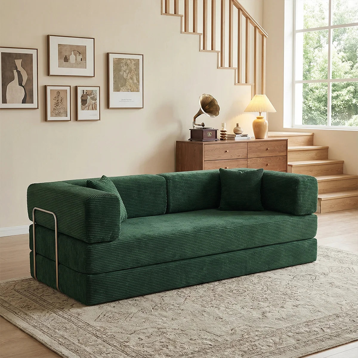79' Futon Sofa Bed Convertible Couch