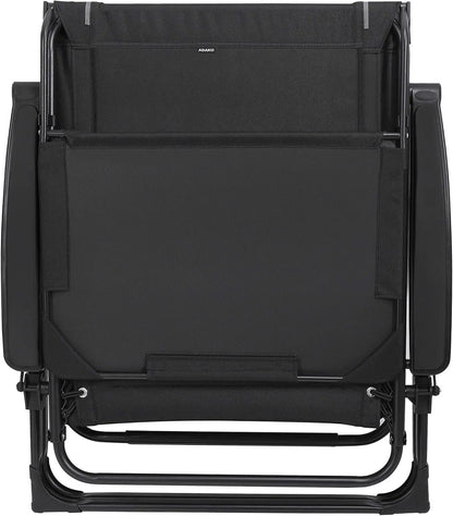 Oversize Recliner Folding  Patio Chairs with Sunshade