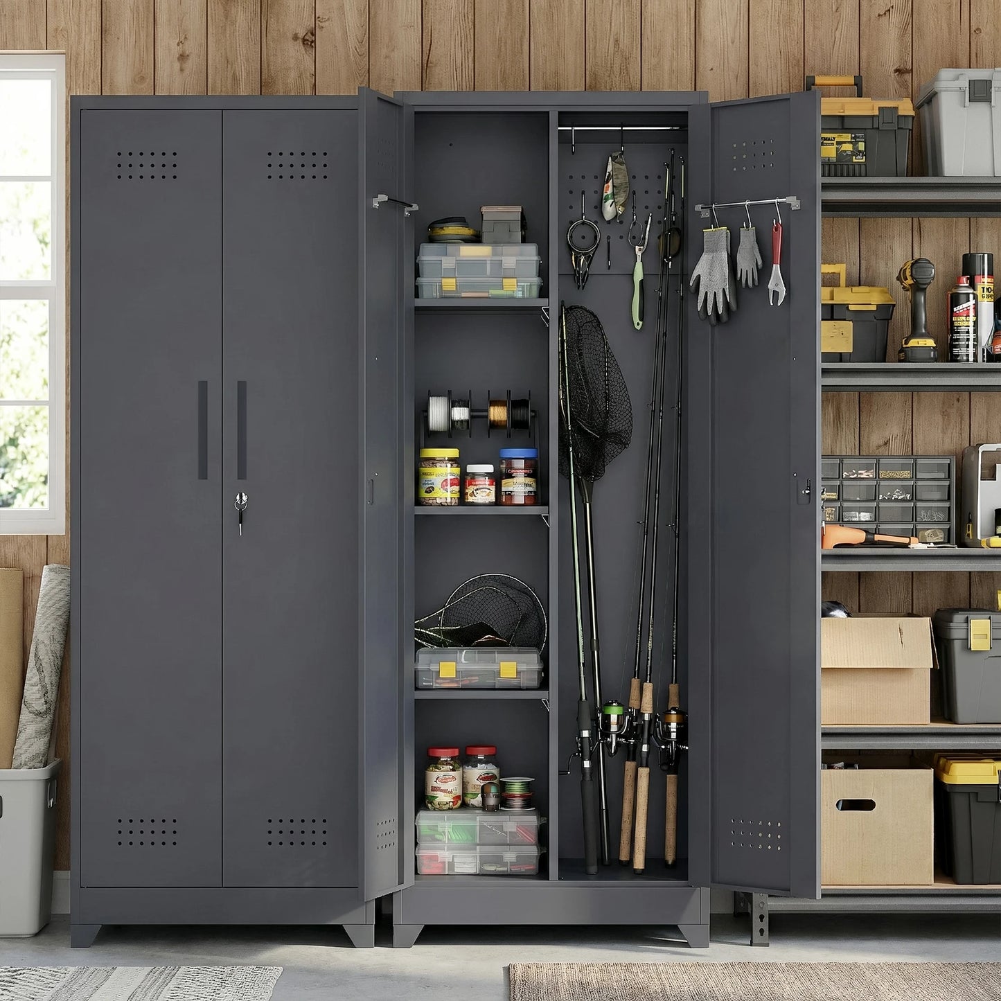 Professional Heavy Duty Garage Tool Storage Cabinet