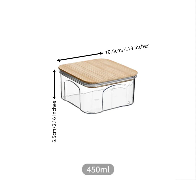 Set of 8 Plastic Free Durable Food Storage Set