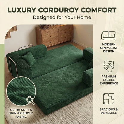 79' Futon Sofa Bed Convertible Couch