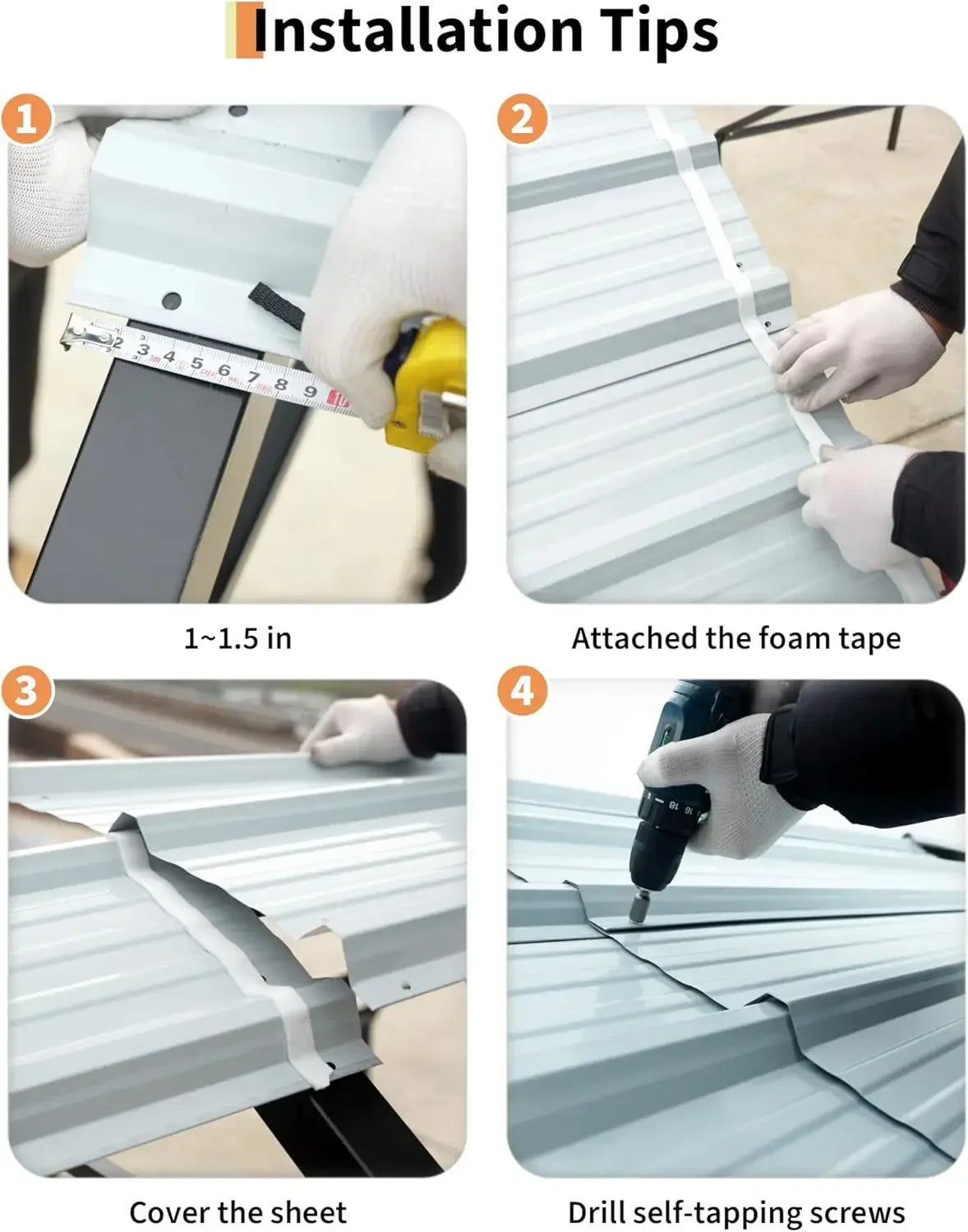 20'x25'x13' Metal Carport for 2 Cars