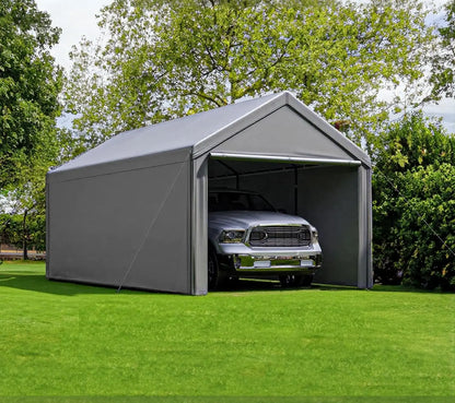 Carport 10x20 Ft Heavy Duty Canopy Steel Storage