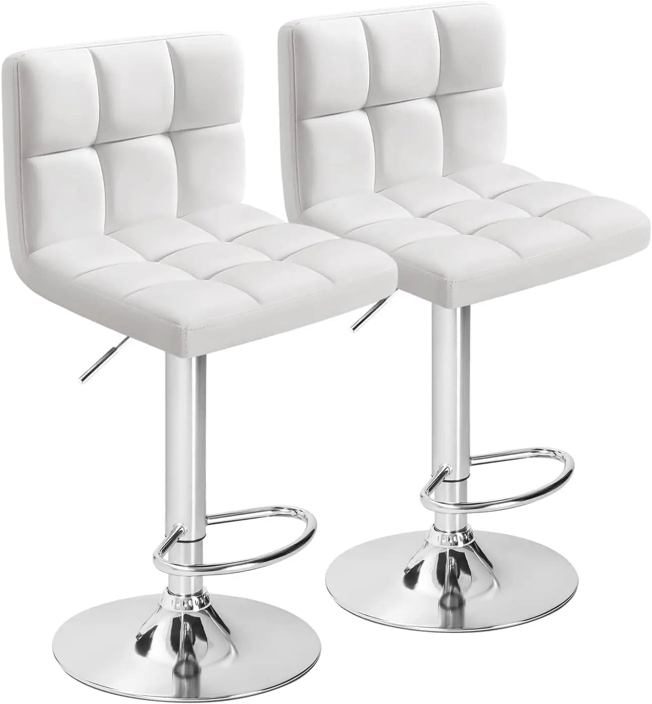 Pu Leather Swivel Adjustable Hydraulic Bar Stool