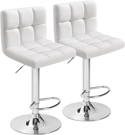 Pu Leather Swivel Adjustable Hydraulic Bar Stool