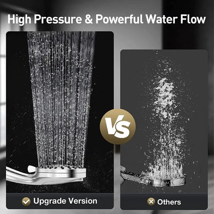 Shower Head and Handheld with 10 Modes