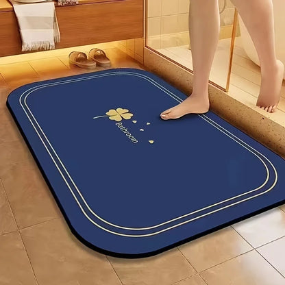 Bath Mat Quick Dry Super Absorbent Non-slip