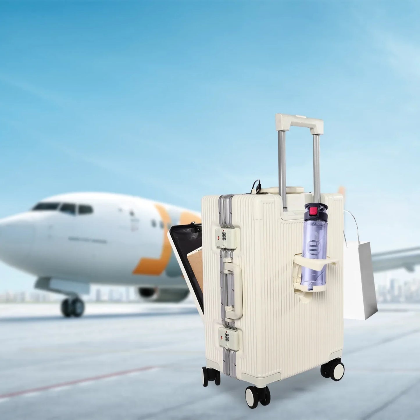 Portable Luggage 20-Inch Travel Suitcase