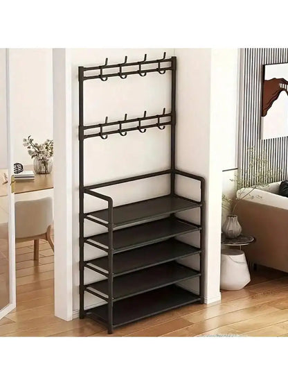 Shoe and Hat storage rack  with shelves