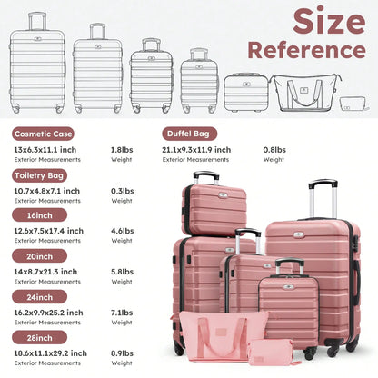 Large Capacity Luggage Set