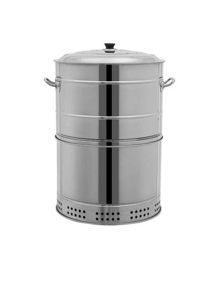 Large Stainless Steel Portable Smokeless Barbecue Grill