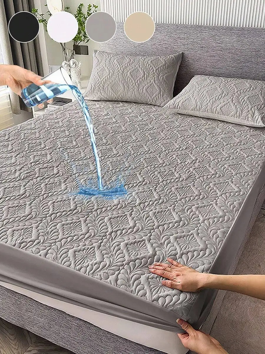 Waterproof Fitted Sheet-Queen King Twin