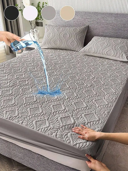 Waterproof Fitted Sheet-Queen King Twin
