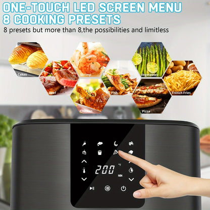 7Qt Air Fryer with 8 Presets 1500W