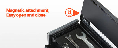 3 Drawers Portable Metal Tool Box