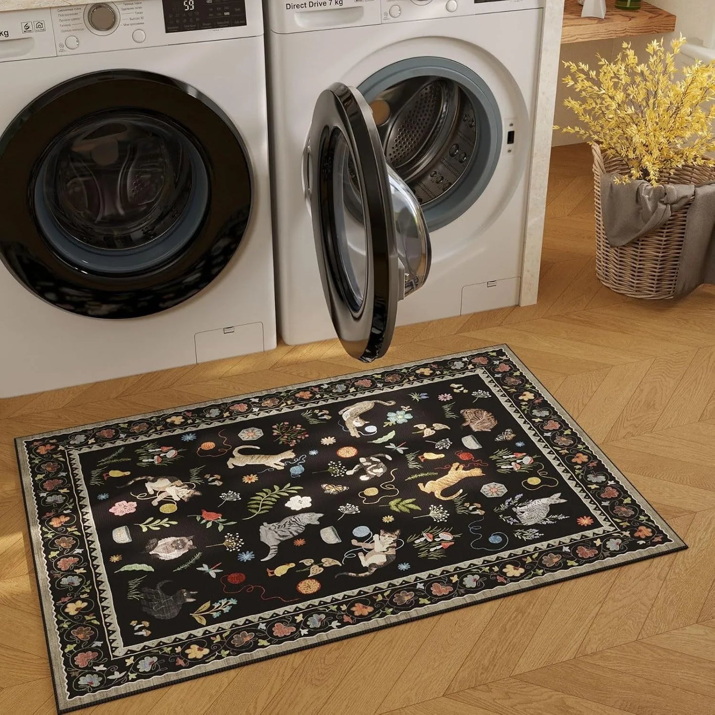 Non Slip Machine Washable Floor Mat
