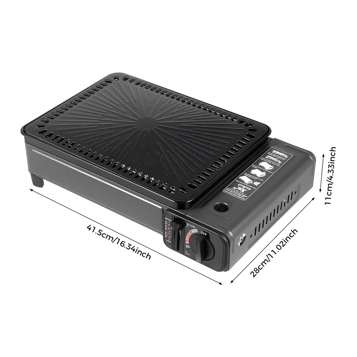 Portable Camping Grill Gas Stove