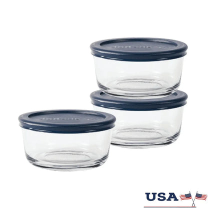Glass Storage Containers Set of 3