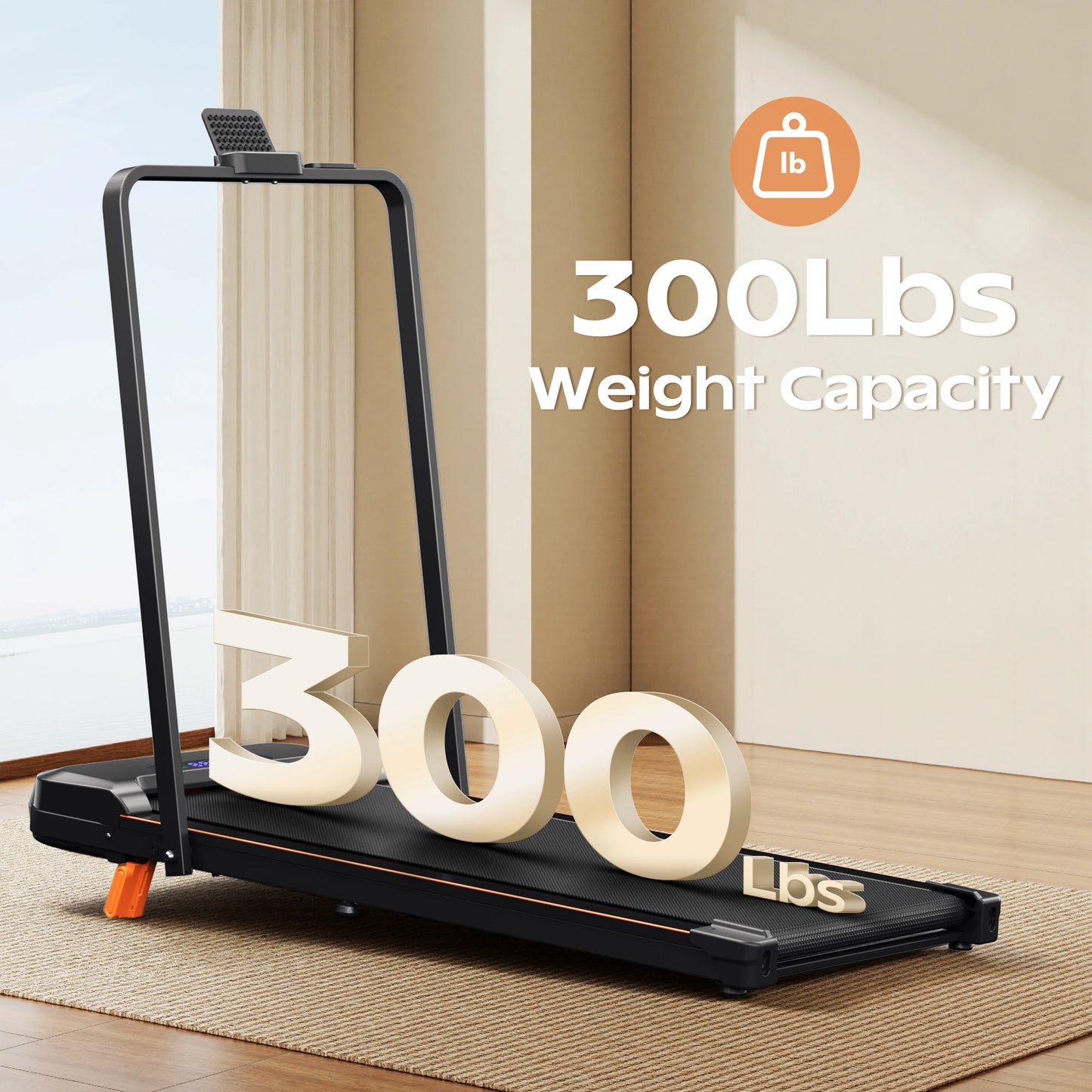 4 in 1 Climbing Treadmill with Handle Bar