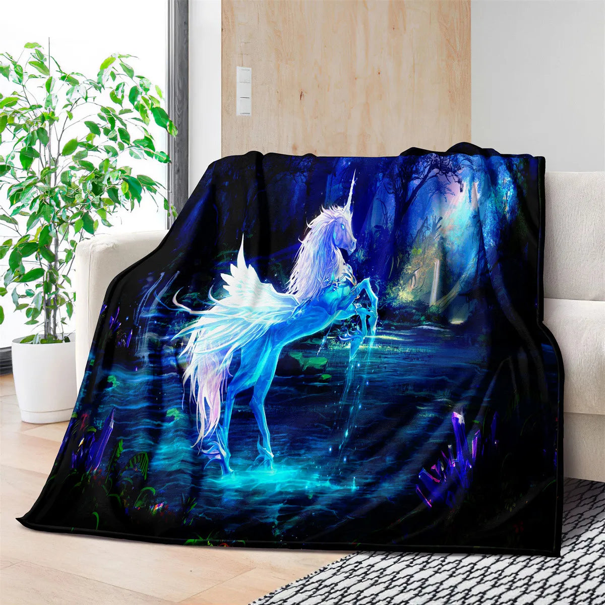 Fantasy Unicorn Blanket