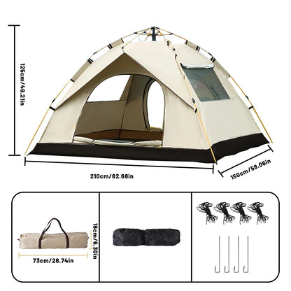 Easy to Assemble Portable 3-4 Person tent