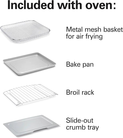 4 Slice Air Fryer Toaster Oven Combo