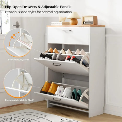 Shoe Cabinet Storage for Entryway Ultra Slim