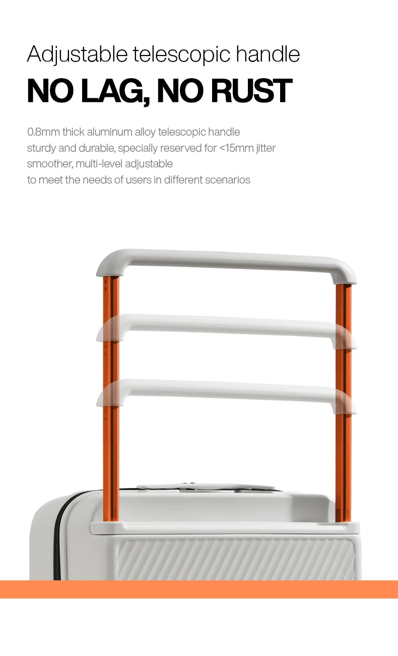 Travel Luggage set with Wide Handle