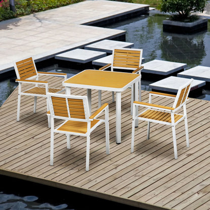 5Pc Outdoor Table and Chairs