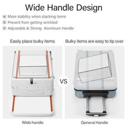 20 Inch Top Opening Carry On Luggage