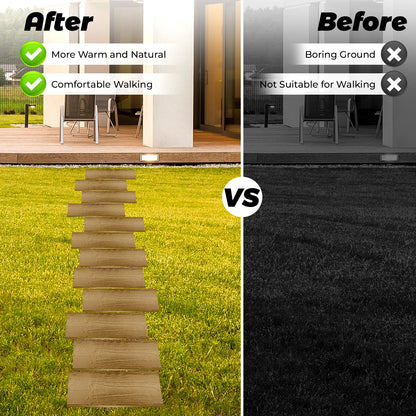 Black Interlocking Plastic Paver Mold for Walkway