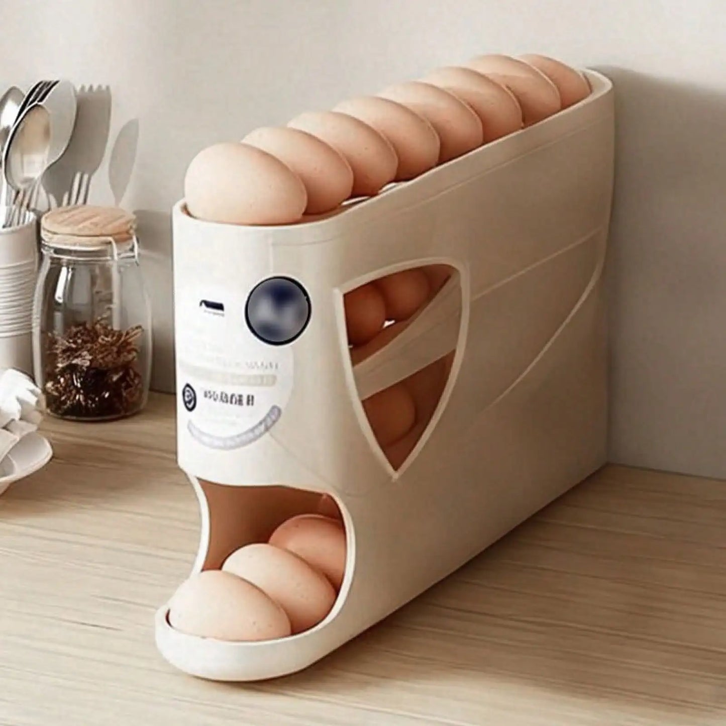 Rolling Egg Rack Can Hold 30 Eggs