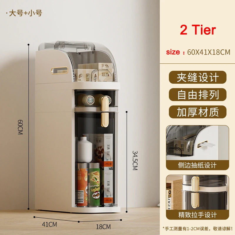 Narrow Size Gap Storage Cabinet