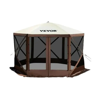 Pop-up 6 Sided 12' x 12' / 10' x 10' Camping Gazebo