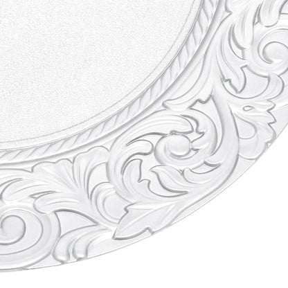 100 Silver Charger Plate Set