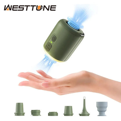 Tiny 4.5kPa Air Pump with Magnetic Lantern
