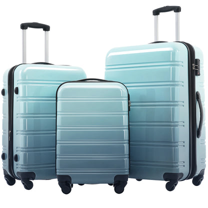 3 Piece  Hard-Shell Luggage Set