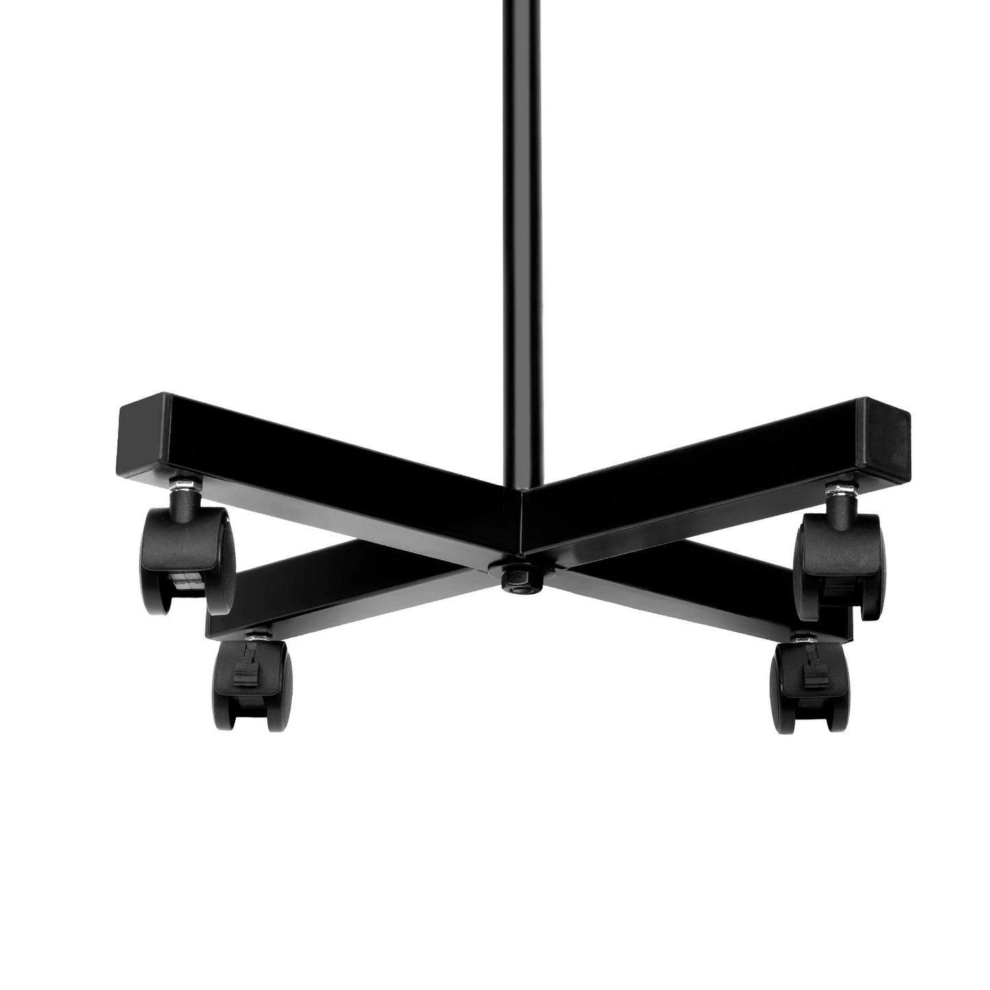 Mobile 7-Tier Black Hat Rack Stand