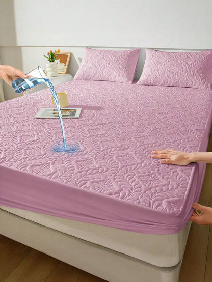 Waterproof Fitted Sheet-Queen King Twin