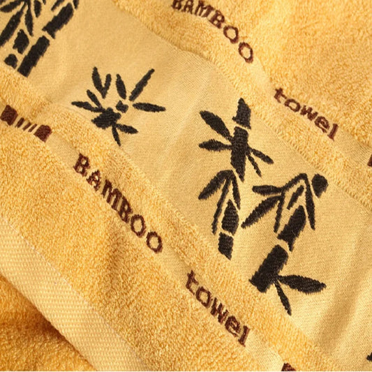 Thickened Quick Dry Bamboo Fiber Towel Set