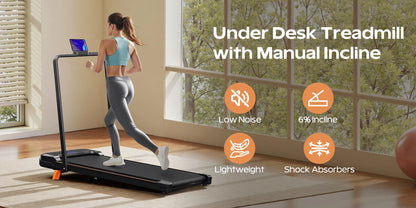 4 in 1 Climbing Treadmill with Handle Bar