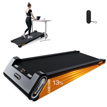 13% 6-Level Walking Pad with Auto Incline
