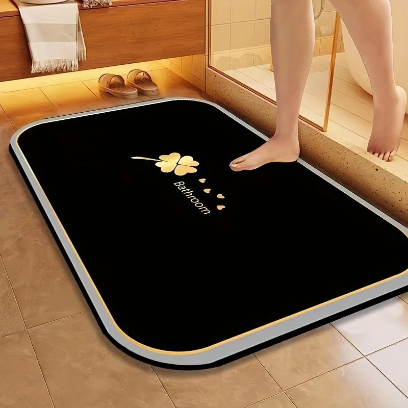 Bath Mat Quick Dry Super Absorbent Non-slip