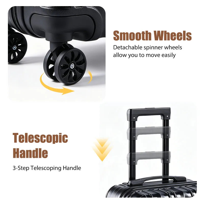 2 Piece Hard Side Luggage Set