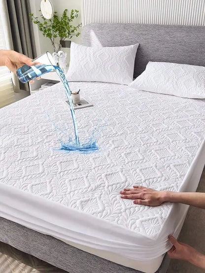 Waterproof Fitted Sheet-Queen King Twin